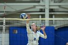 VB vs USCGA  Wheaton College Women's Volleyball vs U.S. Coast Guard Academy. - Photo by Keith Nordstrom : Wheaton, Volleyball